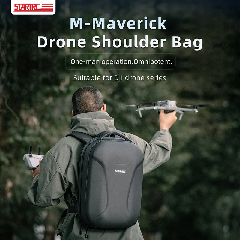 Zaino rigido per DJI Mini 3 serie/Mini 4 Pro/Air 3/Mavic 3 serie