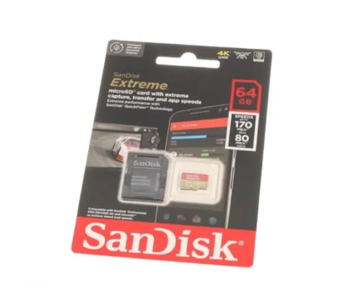 MicroSD SanDisk Extreme 64Gb - immagine 2