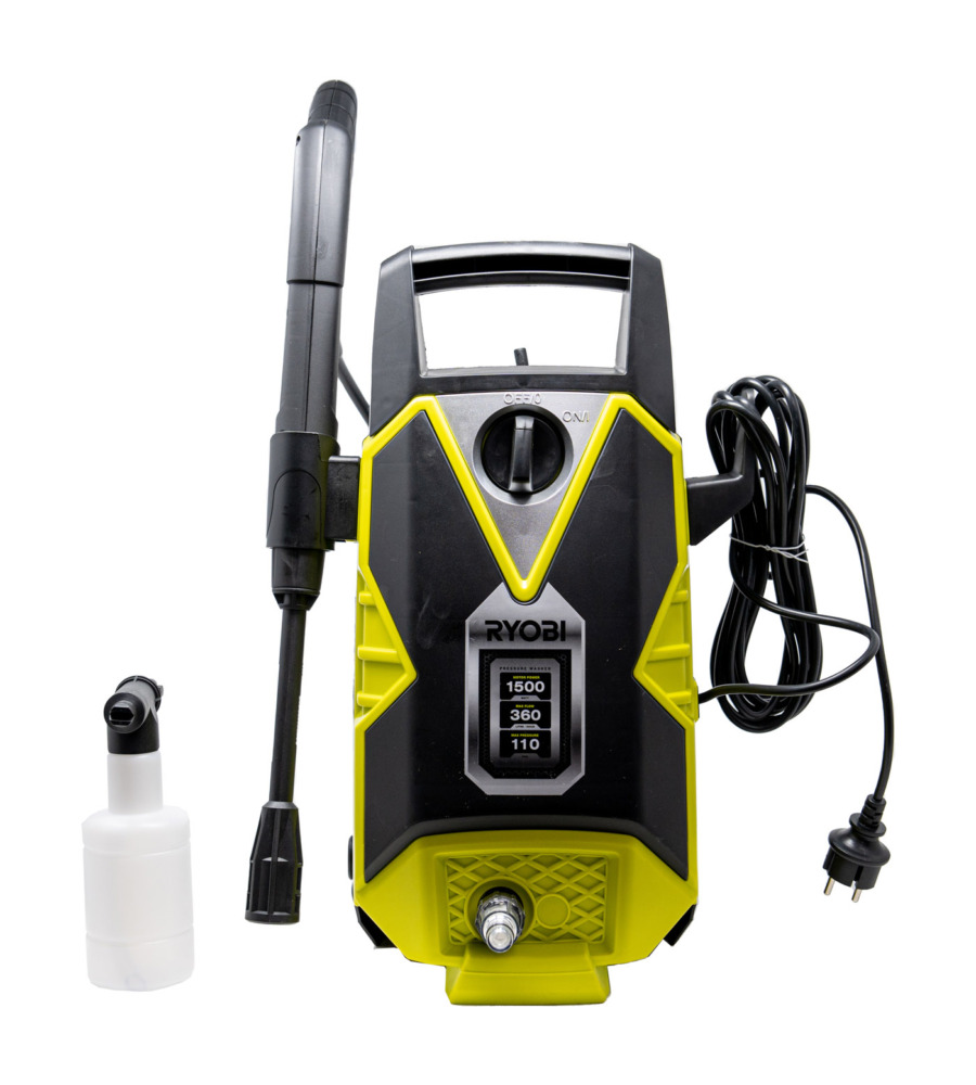 IDROPULITRICE A FREDDO RY110PWA 1500 W 110 BAR 360 LITRI / ORA – RYOBI