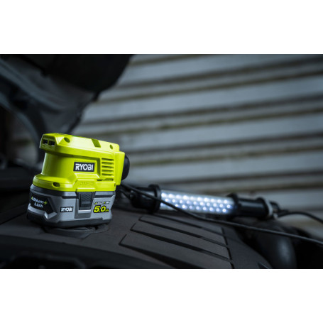 RY18BI150B-0 – INVERTER 18V CHE FORNISCE 230V-150W DI ALIMENTAZIONE 2 PORTE USB E SUPPORTO SMARTPHONE – SENZA BATTERIA – RYOBI - immagine 3