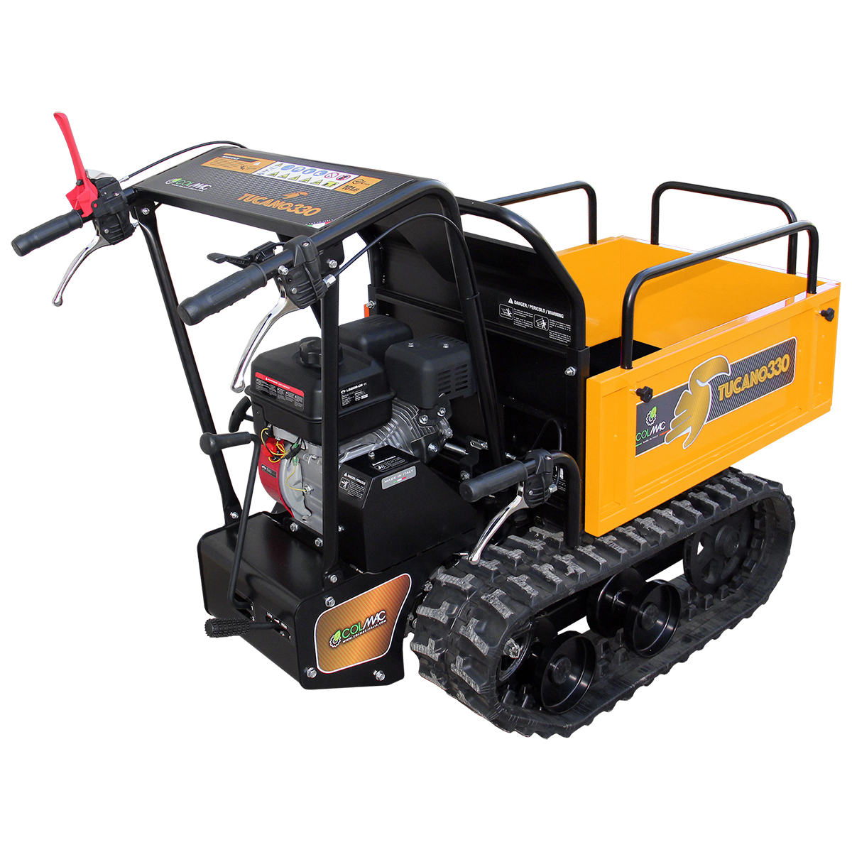Motocarriola cingolata con cassone ribaltabile Tucano 330 M LG Loncin - immagine 6