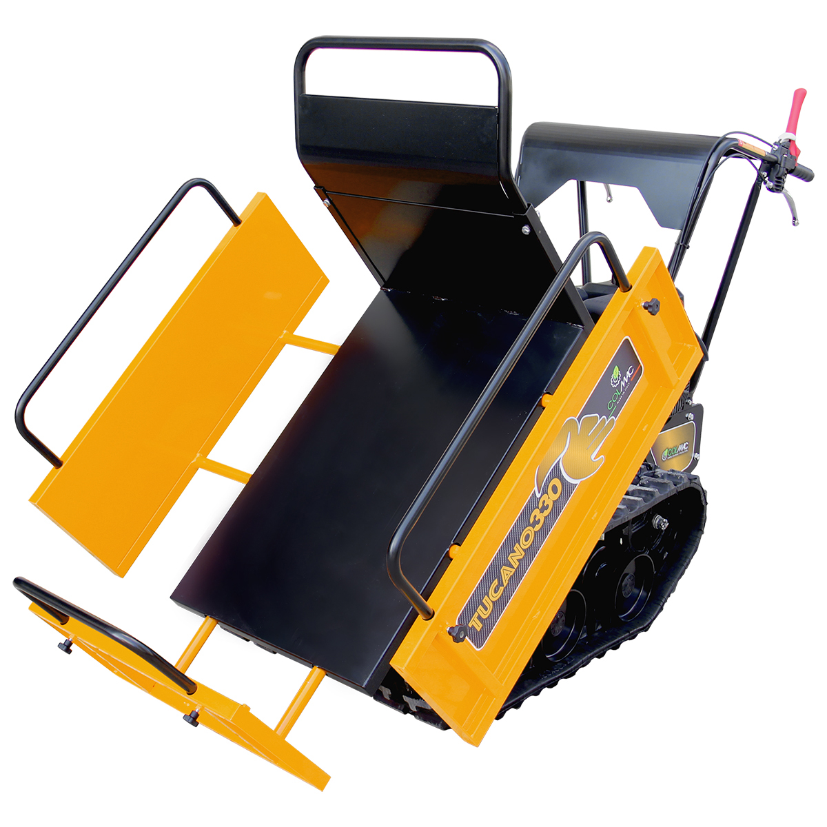 Motocarriola cingolata con cassone ribaltabile Tucano 330 M LG Loncin - immagine 3