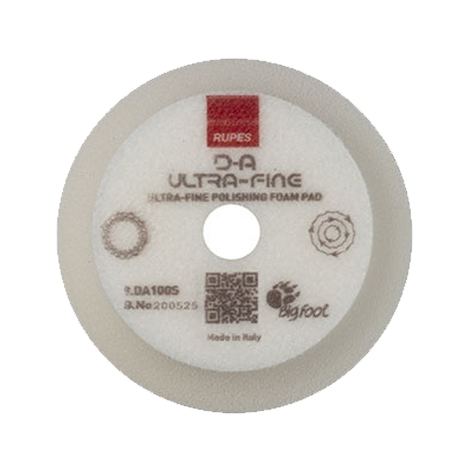 Tampone Velcrato Lucidatura Carrozzeria RUPES Vari Diametri D-A ULTRA FINE BIANCO 9.DA Series S (Soft) - immagine 5