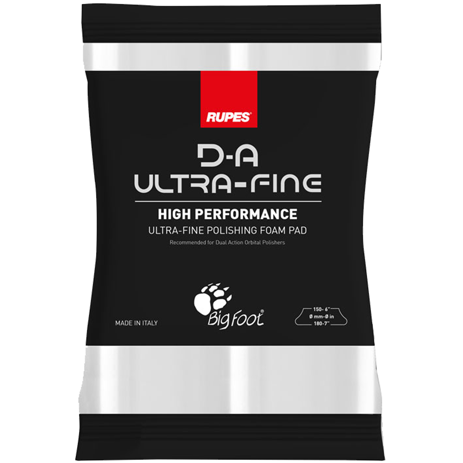 Tampone Velcrato Lucidatura Carrozzeria RUPES Vari Diametri D-A ULTRA FINE BIANCO 9.DA Series S (Soft) - immagine 8