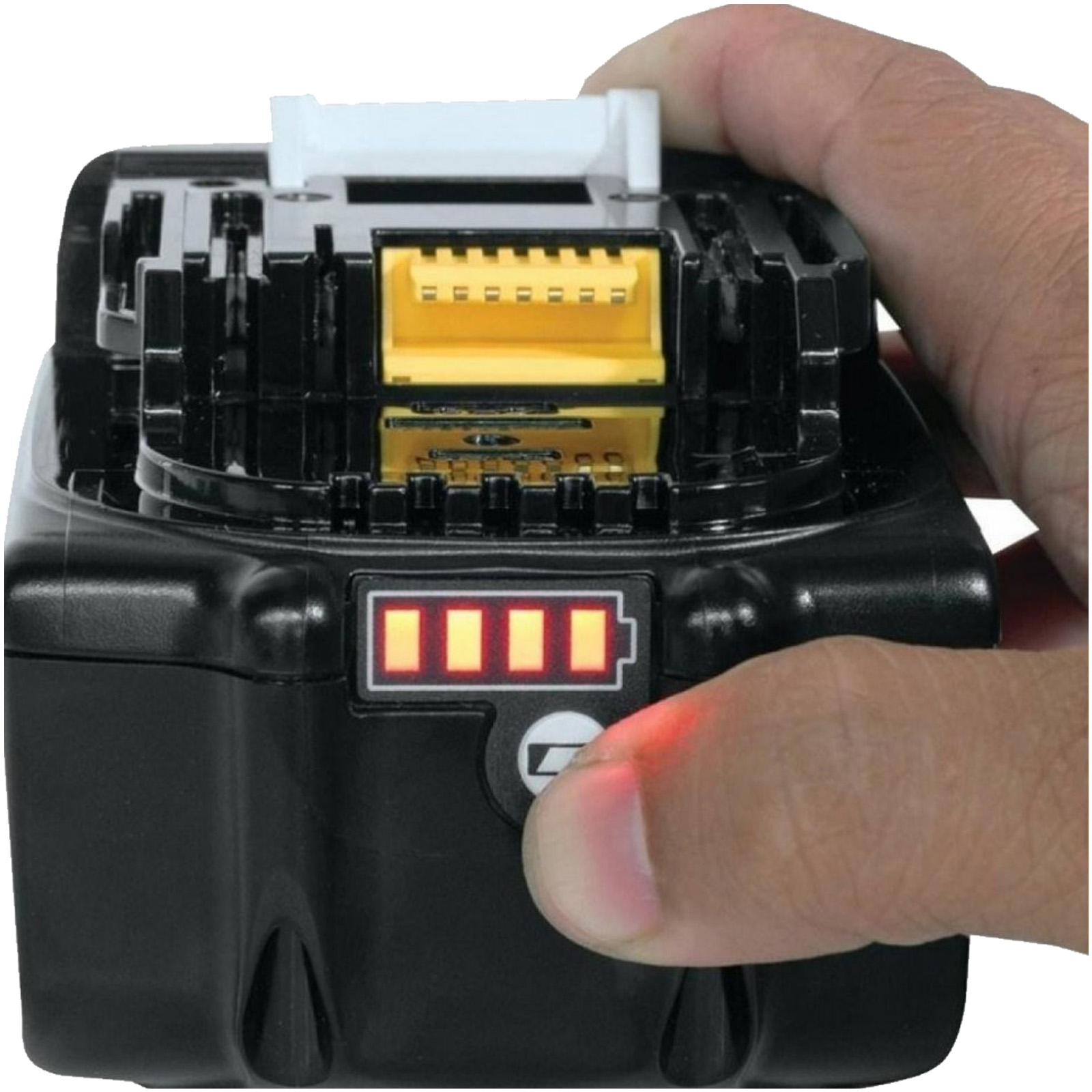 Batteria LXT® 18Vmax MAKITA Capacità 6,0 Ah Indicatore di Carica LED Ricarica 55 Minuti modello BL1860B codice 197422-4 - immagine 8