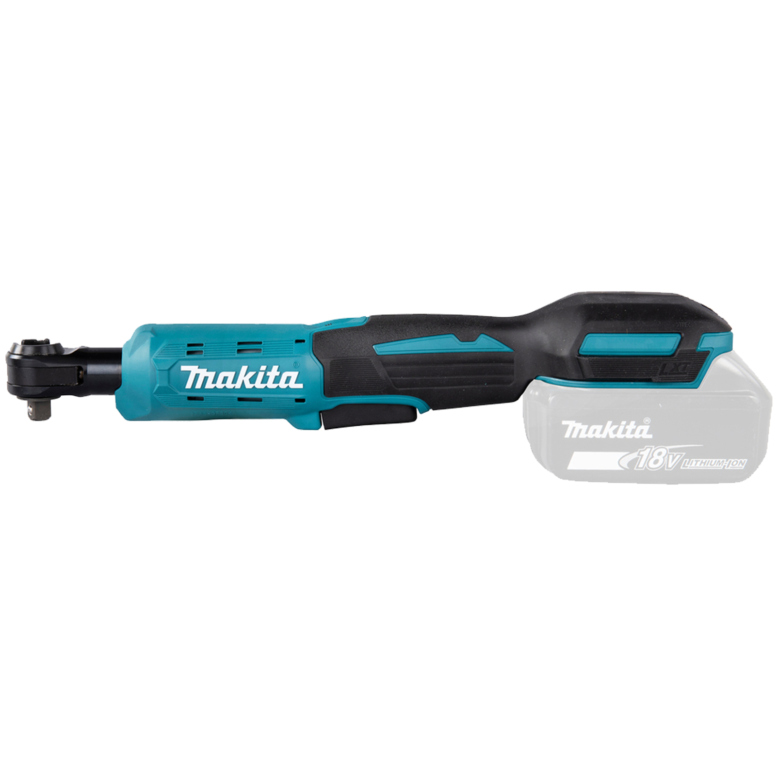 Chiave a Cricchetto a Batteria 18V MAKITA Attacco 3/8″ o 1/4″ con Coppia di Serraggio 47.5Nm modello DWR180ZJ - immagine 3
