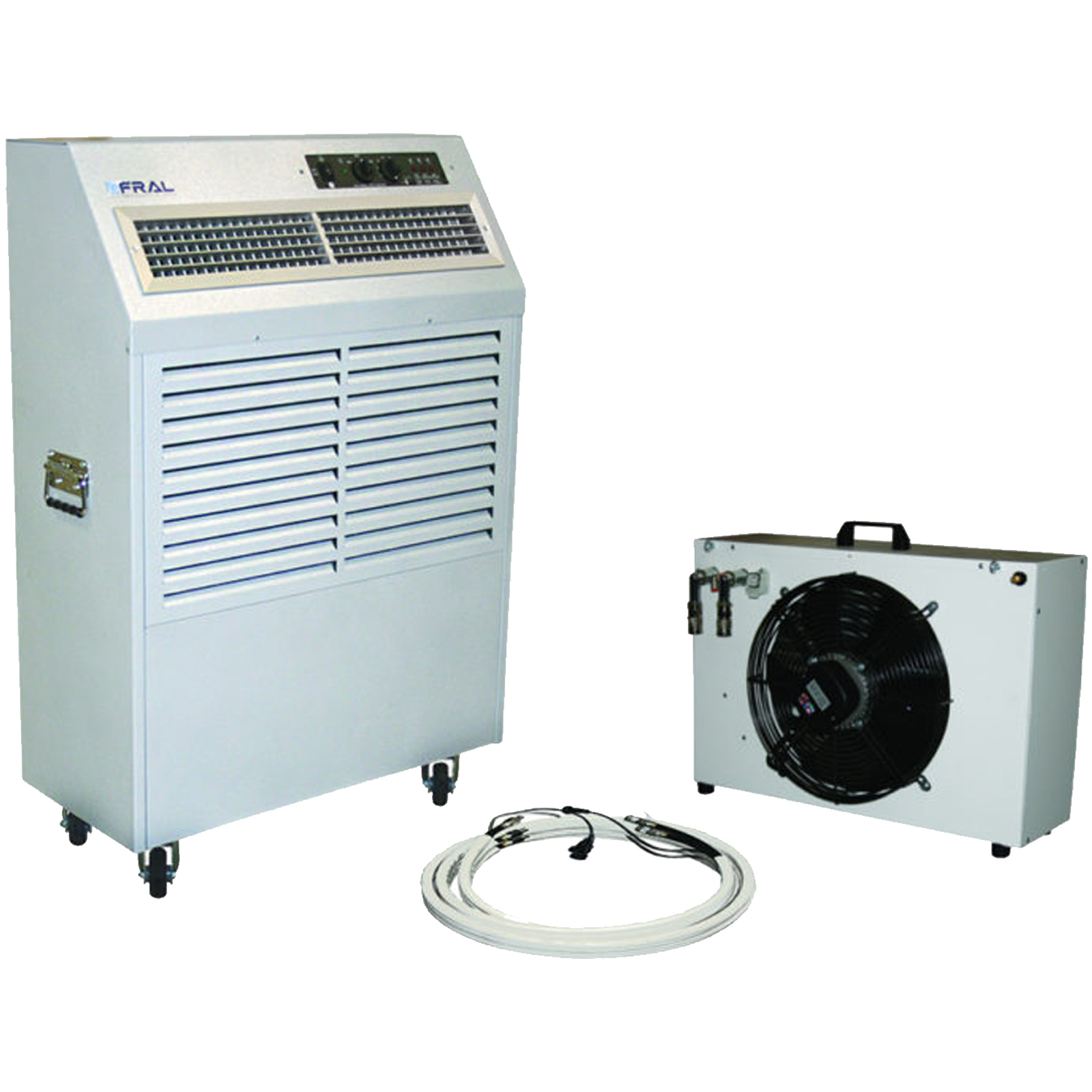 Climatizzatore Portatile Industriale 22900 BTU FRAL Condizionatore Efficiente e Silenzioso Unità Interna e Motore Esterno modello FACSW22