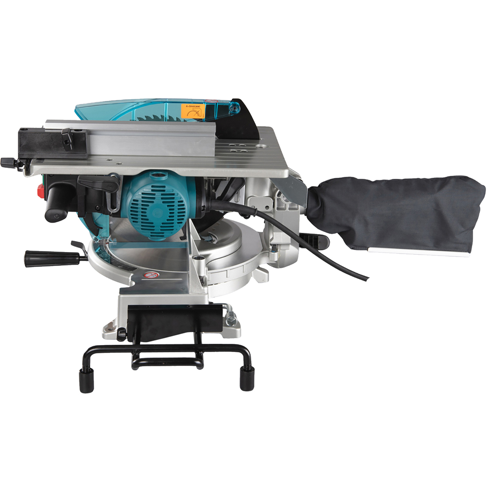 Troncatrice e Sega da Banco Portatile 2 in 1 MAKITA per Legno Laminati e Compositi Motore 1650W Lama 260mm con Pianetto modello LH1040F - immagine 4