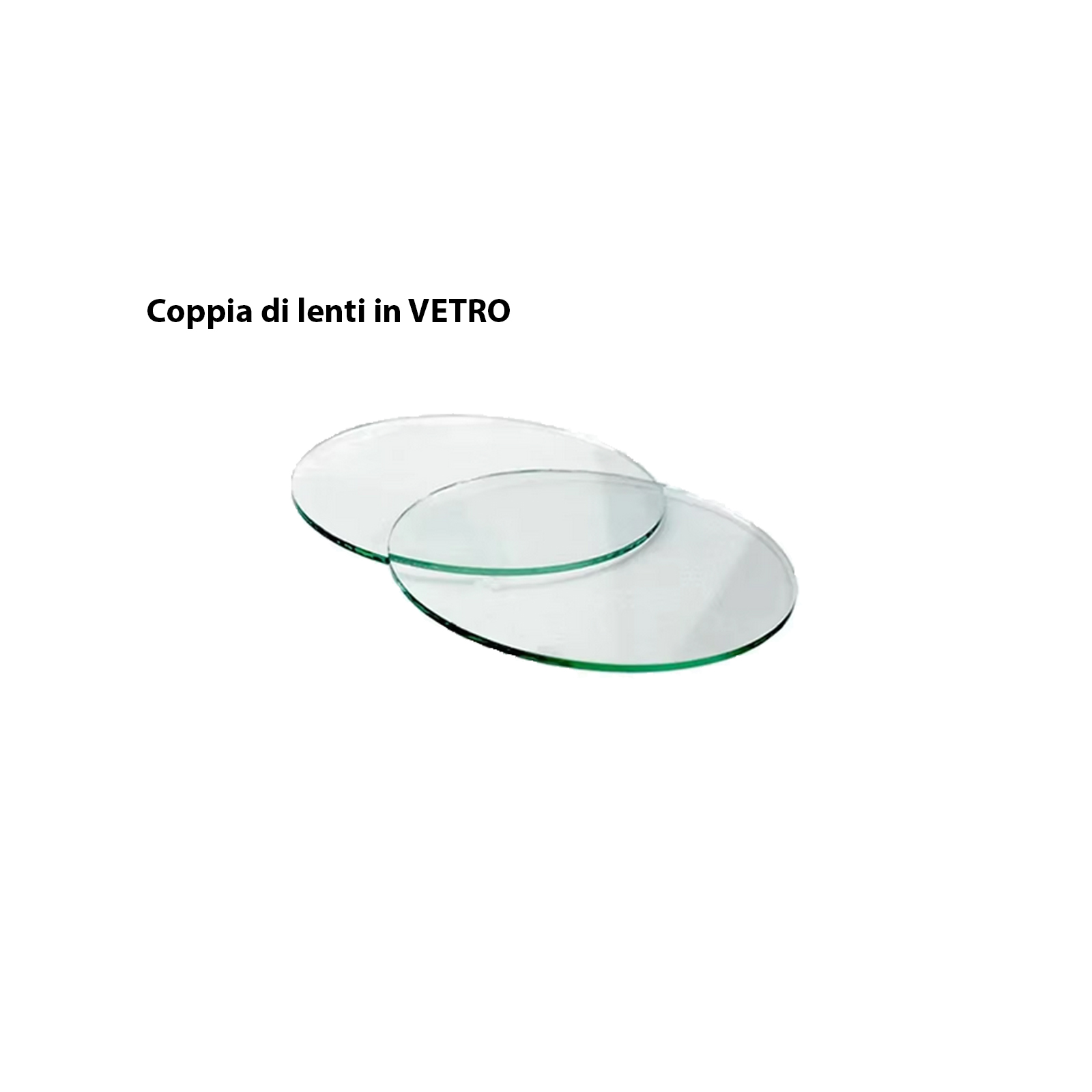 Lenti di Ricambio per Maschera Sabbiatura SPASCIANI ACS 951 Lenti Interne Policarbonato o Esterne in Vetro Rotonde Diametro 65mm - immagine 2