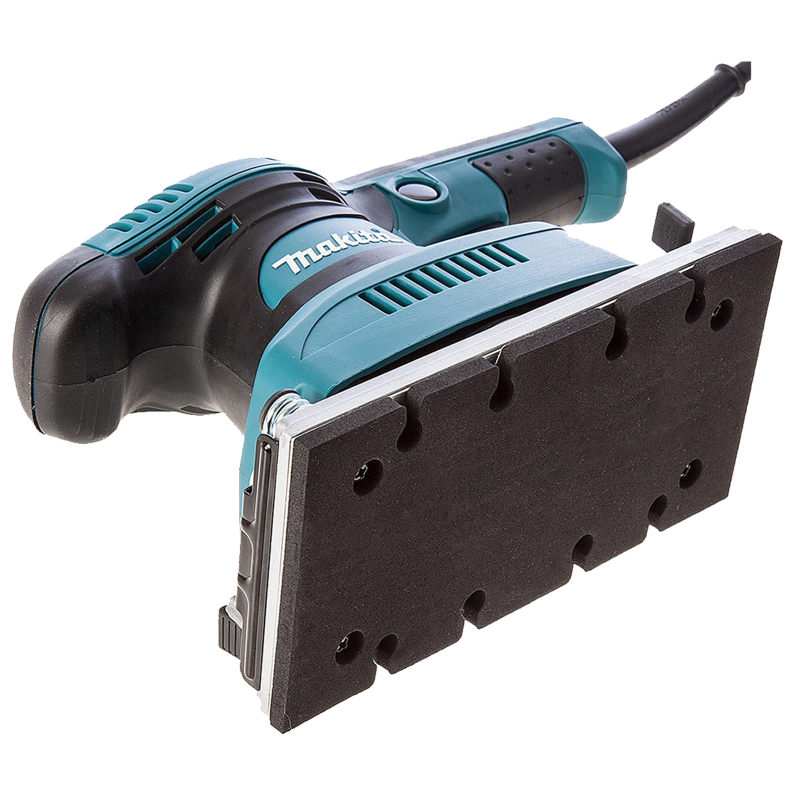 Levigatrice Orbitale 190W Orbita 2mm MAKITA Velocità Regolabile Platorello Rettangolare BO3711 - immagine 2