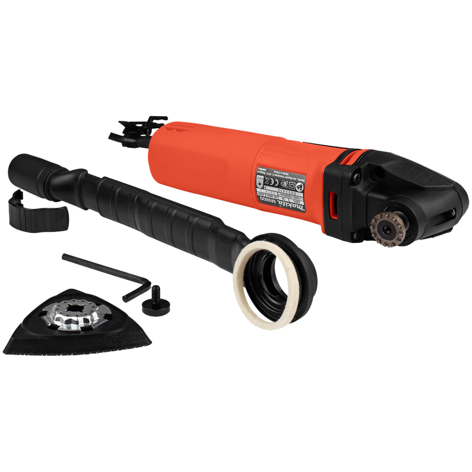 Multiutensile Oscillante 200W Multifunzione MAKITA Valigetta Set Accessori M9800KX4 - immagine 8