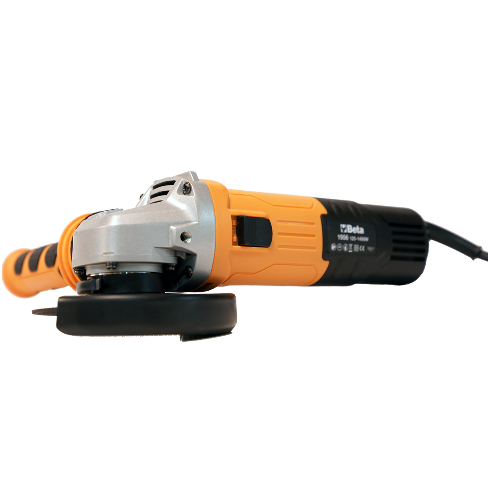 Smerigliatrice Angolare 125mm BETA TOOLS Potenza 1400 Watt Anti-riavvio Flex Piccolo Frullino 1956-125 - immagine 3