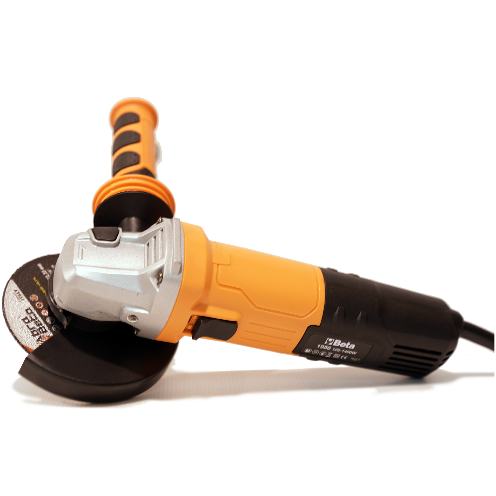 Smerigliatrice Angolare 125mm BETA TOOLS Potenza 1400 Watt Anti-riavvio Flex Piccolo Frullino 1956-125 - immagine 4